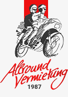 Logo der Allround Motorradvermietung